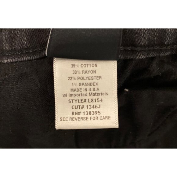 Flying Monkey High Rise Ankle Skinny Stretch Jean, Size 26 - Picture 8 of 9